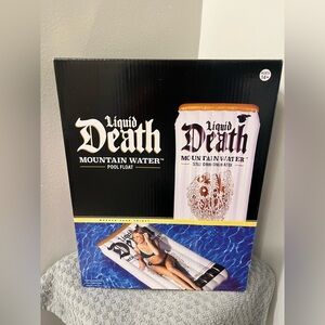 Liquid Death Mountain Water Pool Float Brand New in Box